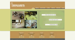 Desktop Screenshot of howardsoptical.com